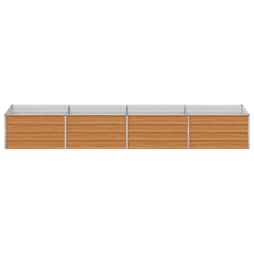 Letto rialzato da giardino Marrone Chiaro 320 x 80 x 45 cm 42017337