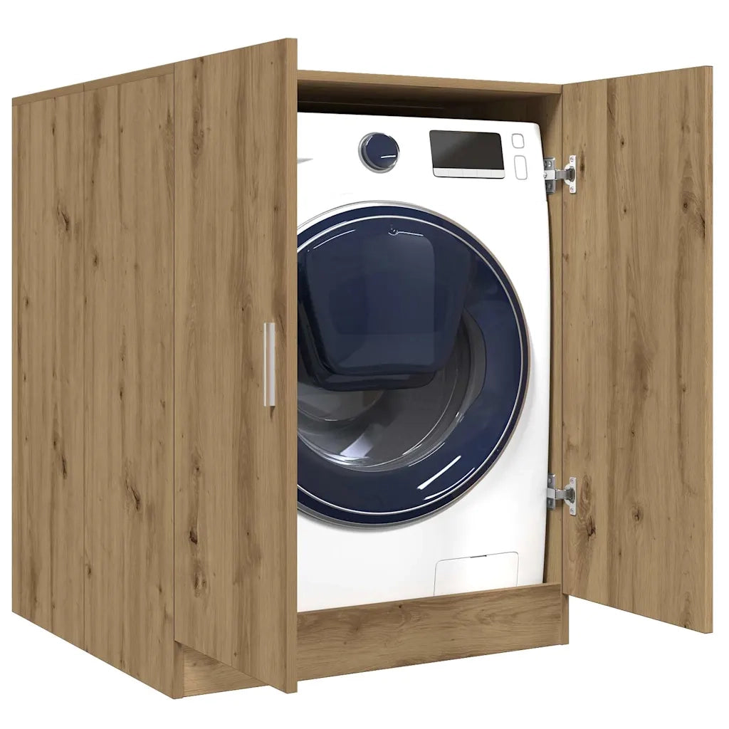 Mobile per Lavatrice Rovere Artigianale 70,5x71,5x91,5 cm CFW4672666