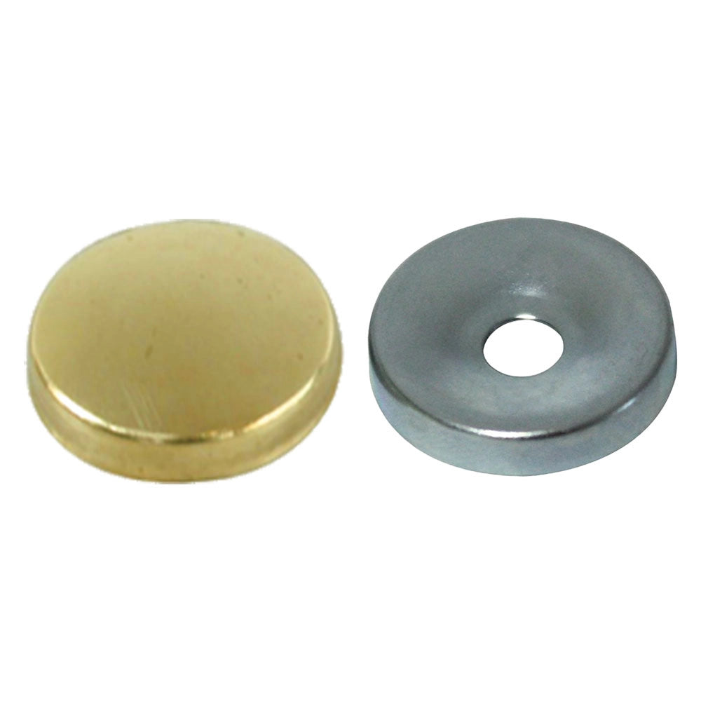 BORCHIA COPRIVITE CONICA mm 14 - pz. 8 ottone lucido  - Blister Koncreto