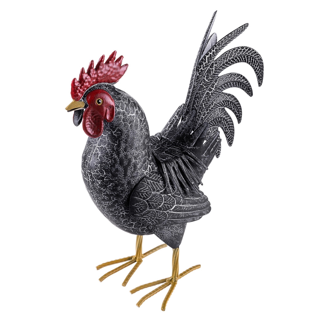 KADAX Stalowa figura ogrodowa kogut QX24339 K16046