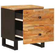 Comodino | Armadio da Notte | Mobiletto da notte con cassetto Marrone 40 x 33 x 46 cm