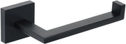 Supporto per carta igienica in acciaio inossidabile 304, 15 cm, supporto per carta igienica a parete moderno per bagni, servizi igienici e cucine, nero
