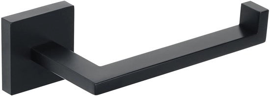 Supporto per carta igienica in acciaio inossidabile 304, 15 cm, supporto per carta igienica a parete moderno per bagni, servizi igienici e cucine, nero