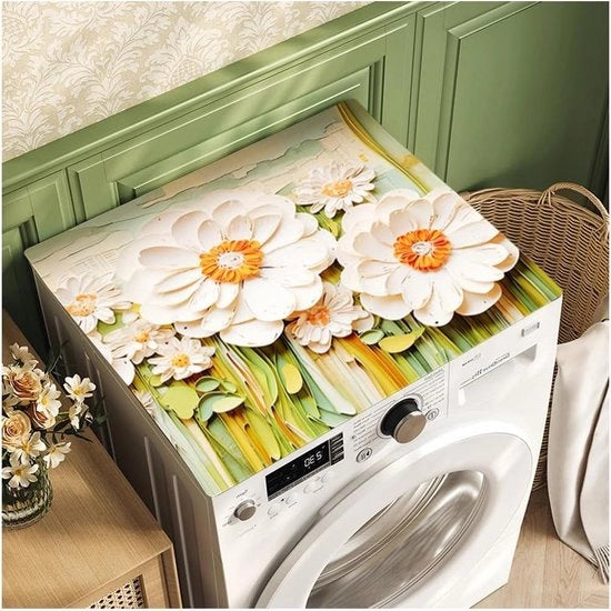 Sostegno per lavatrice 60 x 60 cm - Desodorante lavatrice con gessogenere - Antiscivolo - Assorbente per lavatrice