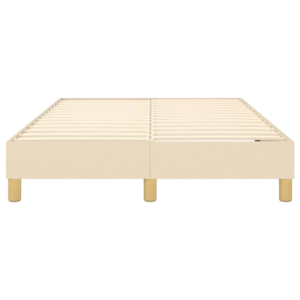 Struttura Letto a Rete a Molle Crema 120x200 cm Tessuto 3120603