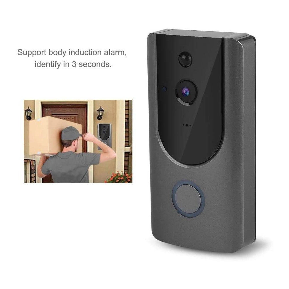 Trade Shop - Videocitofono Wifi Ip Telecamera Citofono Campanello Senza Fili App Smartphone -