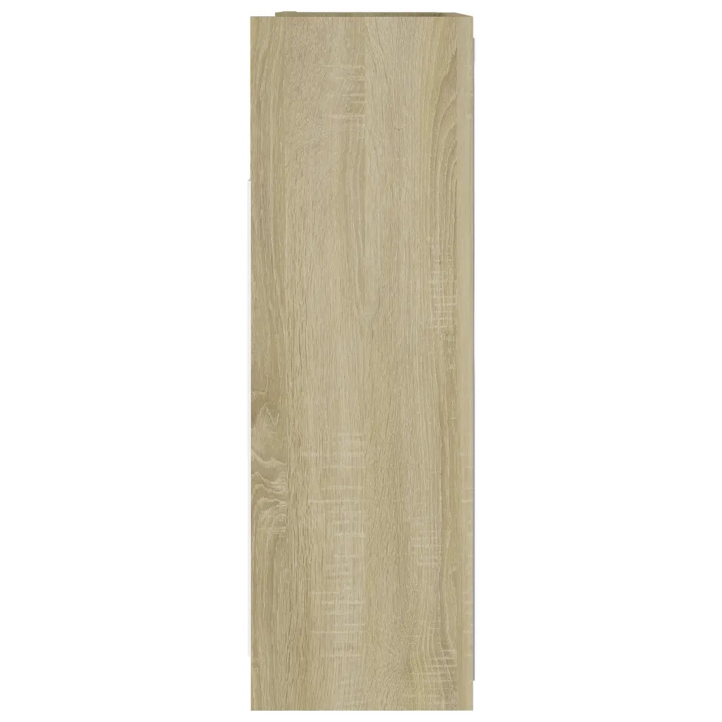 Mobile bagno con specchio-Armadietto a Specchio da Bagno-Mobile bagno con specchio Rovere Sonoma 62,5x20,5x64Multistrato