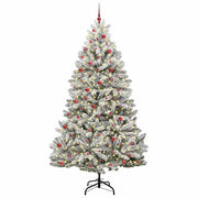 Albero di Natale | Decorazioni natalizie artificiale con 300 LED Verde e Bianco 270 cm