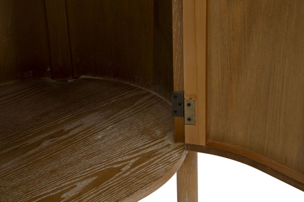 Mobiletto Goteborg 81x46x82 cm in Abete e MDF e Ferro