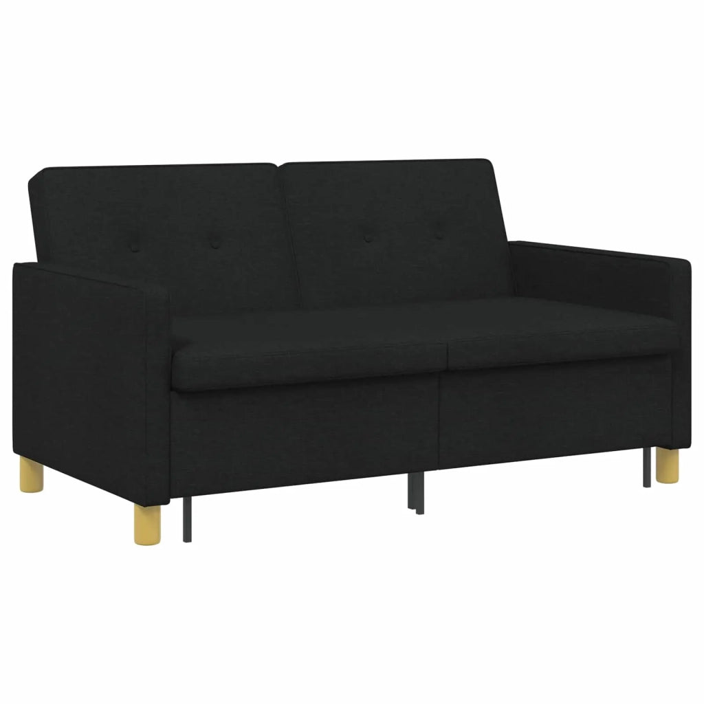 Divano letto | Sof¨¤ letto | Letto singolo Estraibile Nero Tessuto