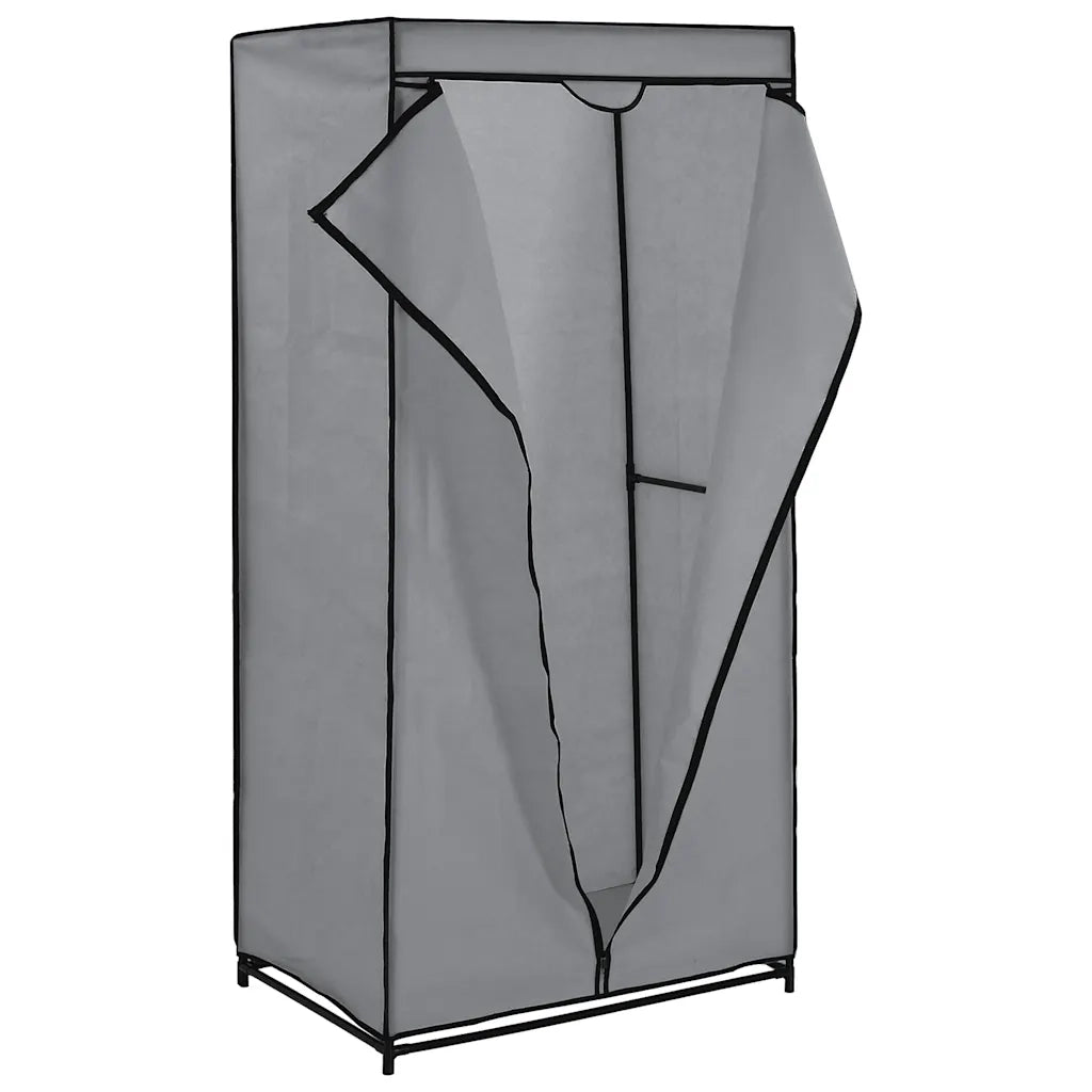 Armadio 2 pz Grigio 75x50x160 cm 282444