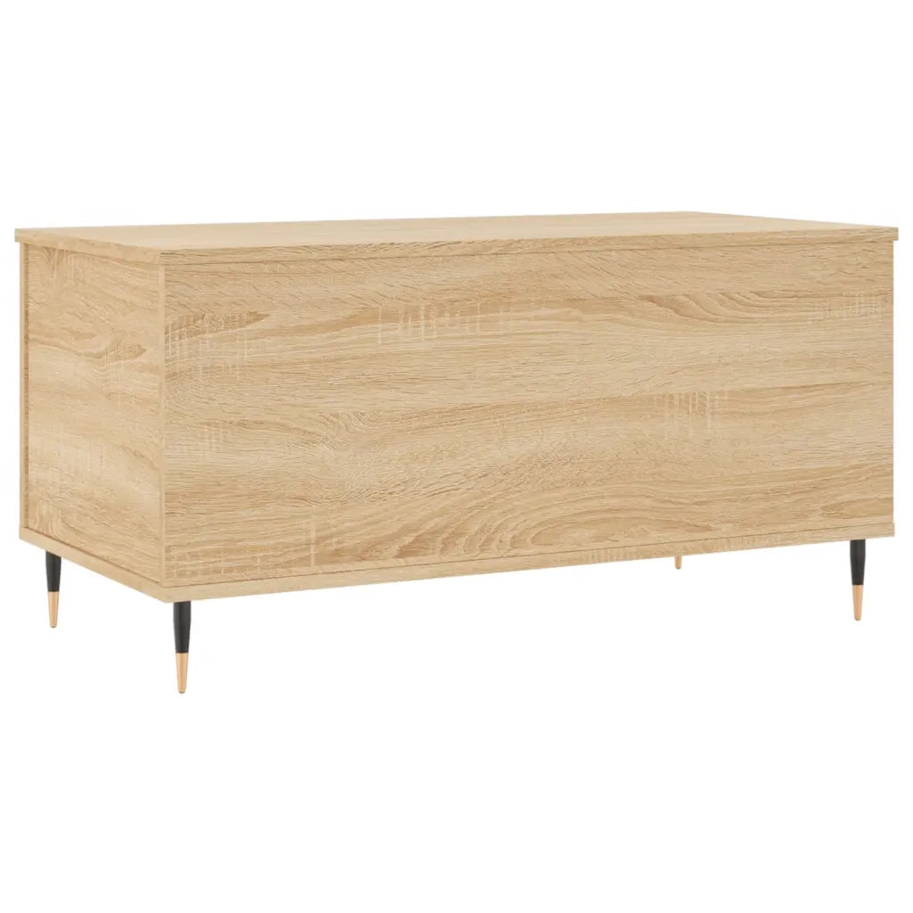Tavolino Salotto Rovere Sonoma 90x44,5x45 cm Legno Multistrato 830967