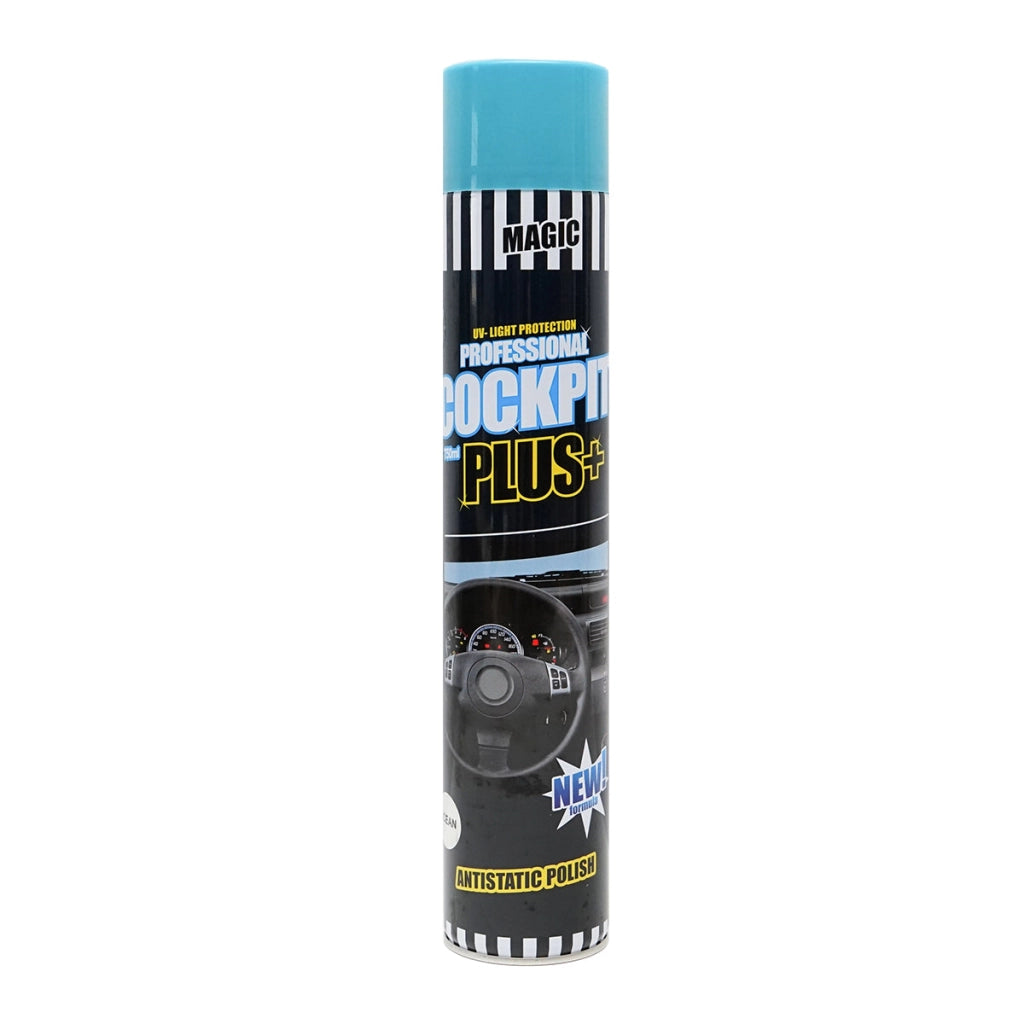 Spray al silicone per cruscotto antistatico ocean 750ml