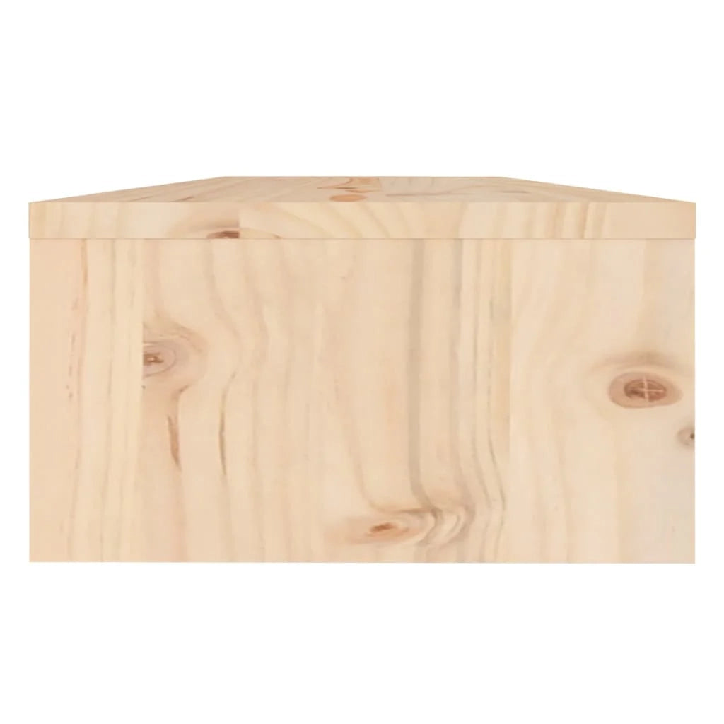 Supporto per monitor 50 x 24 x 13 cm in legno massello di pino marrone 02_0029206