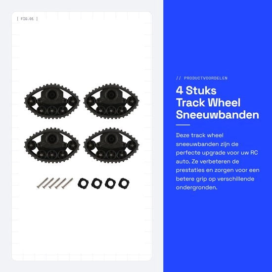 Fascia di supporto 4 pezzi - Componenti di ricambio - Assorbimento shock - Prestazioni ottimali - Materiale plastico/rubbero - 11x3,1x7cm - Fascia di gomma
