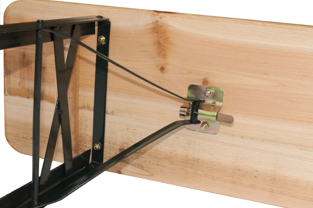 Set birreria Boro da esterno, set tavolo e 2 panche da giardino (200x70x75 cm), legno di abete, struttura robusta