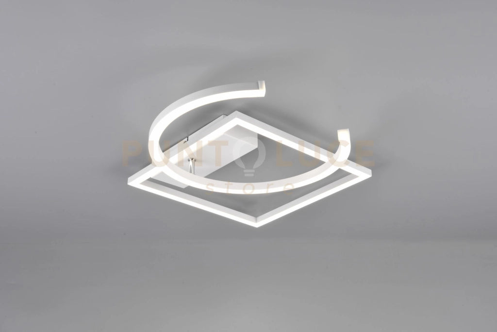 PIVOT PLAFONIERA LED 23,5W 3000lm, 4000K BIANCA CON SNODO DIMMERABILE CON INTERRUTTORE L. 54,5CM