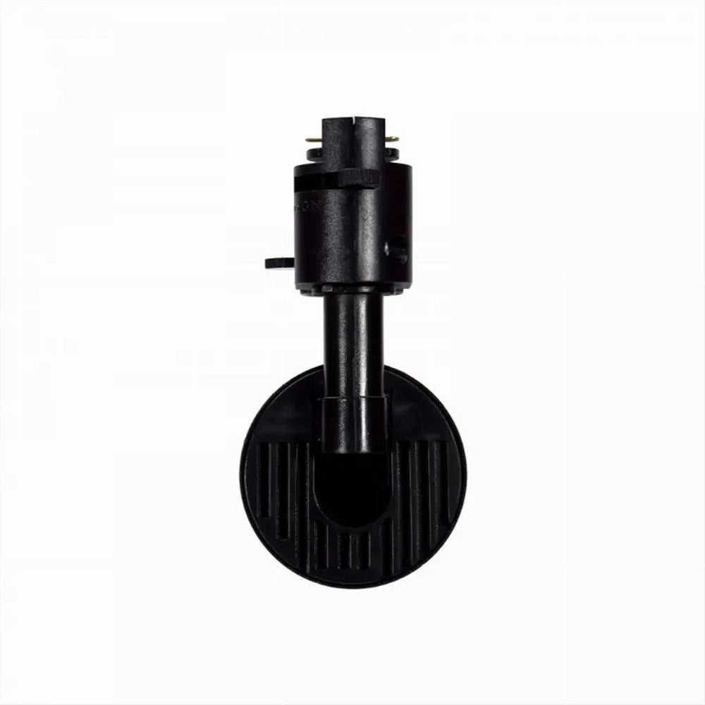 Trade Shop - Lampada Portafaretto Cilindrico Per Binario Monofase Orientabile Attacco Gu10 194c - Nero