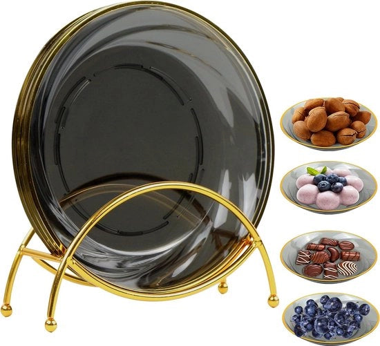Insalata, Zuppa, Salsa, Piatti per Colazione, Piatti da Servire, Set di Piatti per Antipasto, Piatti per Dessert, Piatti da Cucina, Piatti da Pranzo, Piatti da Tavola, Set di 4