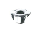 FONDELLI RAGNO A QUATTRO PUNTE- - ø mm.6 MA x ø mm.19x9h. - 200 pezzi