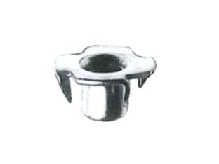 FONDELLI RAGNO A QUATTRO PUNTE- - ø mm.6 MA x ø mm.19x9h. - 200 pezzi