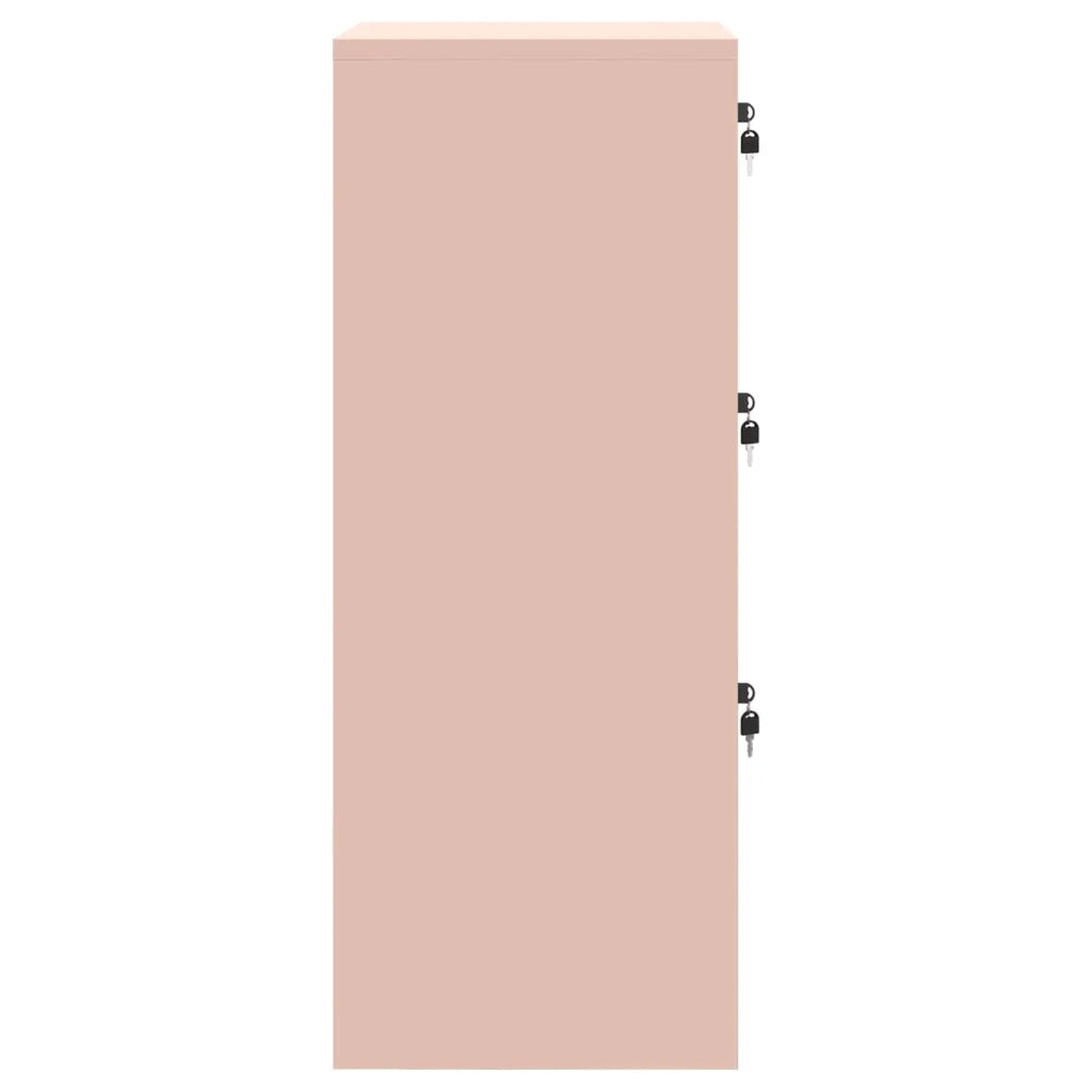 Armadio per File con cassetto Rosa 45,5 x 42 x 106,5 cm CFW4118319