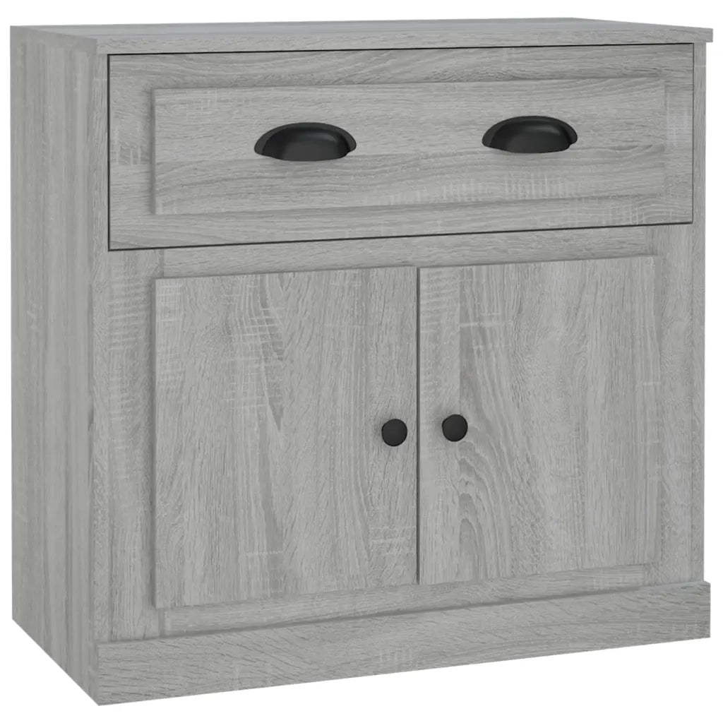 Credenza-Buffet-Armadio da cucina Grigio Sonoma 70x35,5x67,5 cm in Legno Multistrato 759038