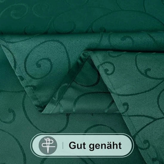 Asciugamano per tavolo rettangolare 100x140 cm - Polyester scuro, facile da pulire e impermeabile
