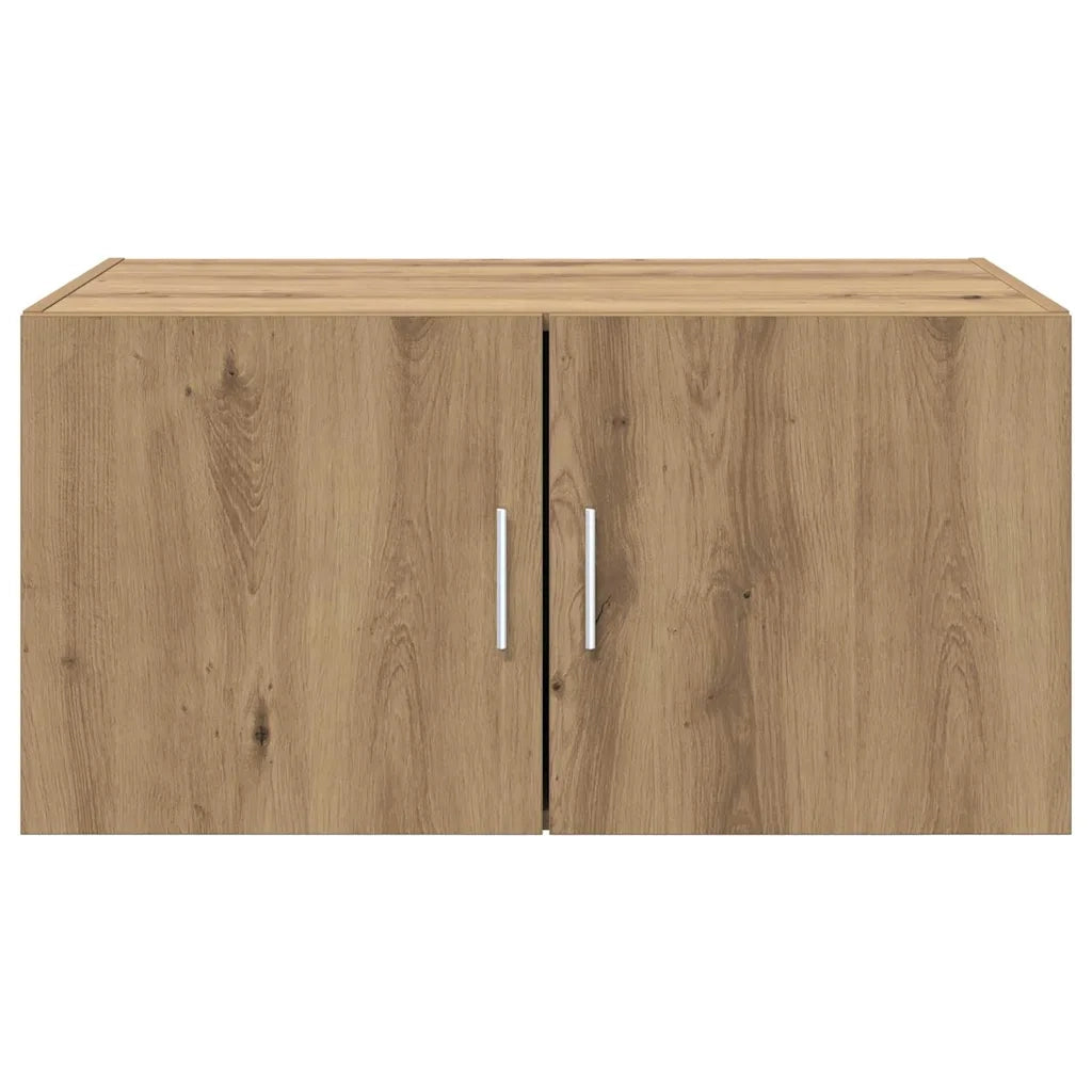 Armadietto a muro rovere artigianale 80 x 42.5 x 40 cm