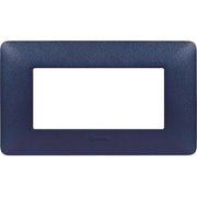 Placca Bticino Matix 4 moduli blu mercurio AM4804TBM