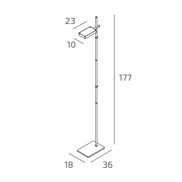 KUBI PIANTANA SABBIA BIEMISSIONE A LED 3000/4000°K 20W 2400LM