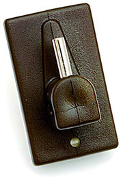 SUPPORTO ADESIVO PER STANGHETTE ALLUNGABILI CF 100 PZ. col. Marrone