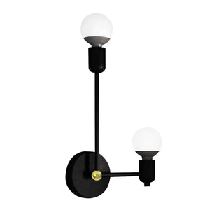 Lampada Da Parete APP1707-2W Black