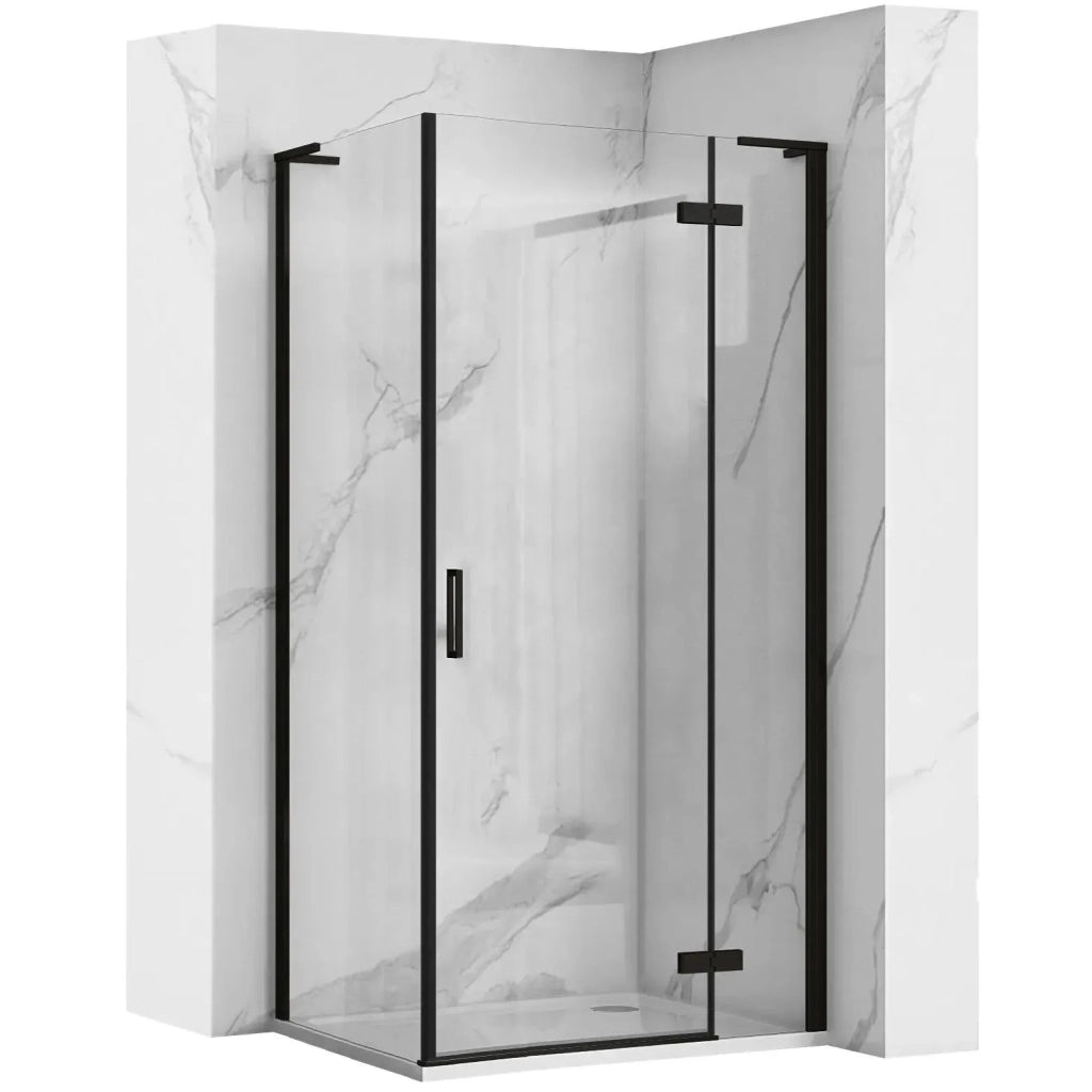 Cabina Doccia Rea Hugo Black 80x90
