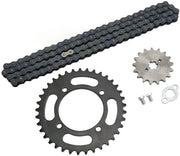 Kit di catene - 420 Catene - 155mm 37T Albero di trasmissione anteriore - 17T Albero di trasmissione posteriore - Adatto per Dirt Bikes/Minibikes/ATV/Go Kart - Ampia compatibilità - Albero di catena