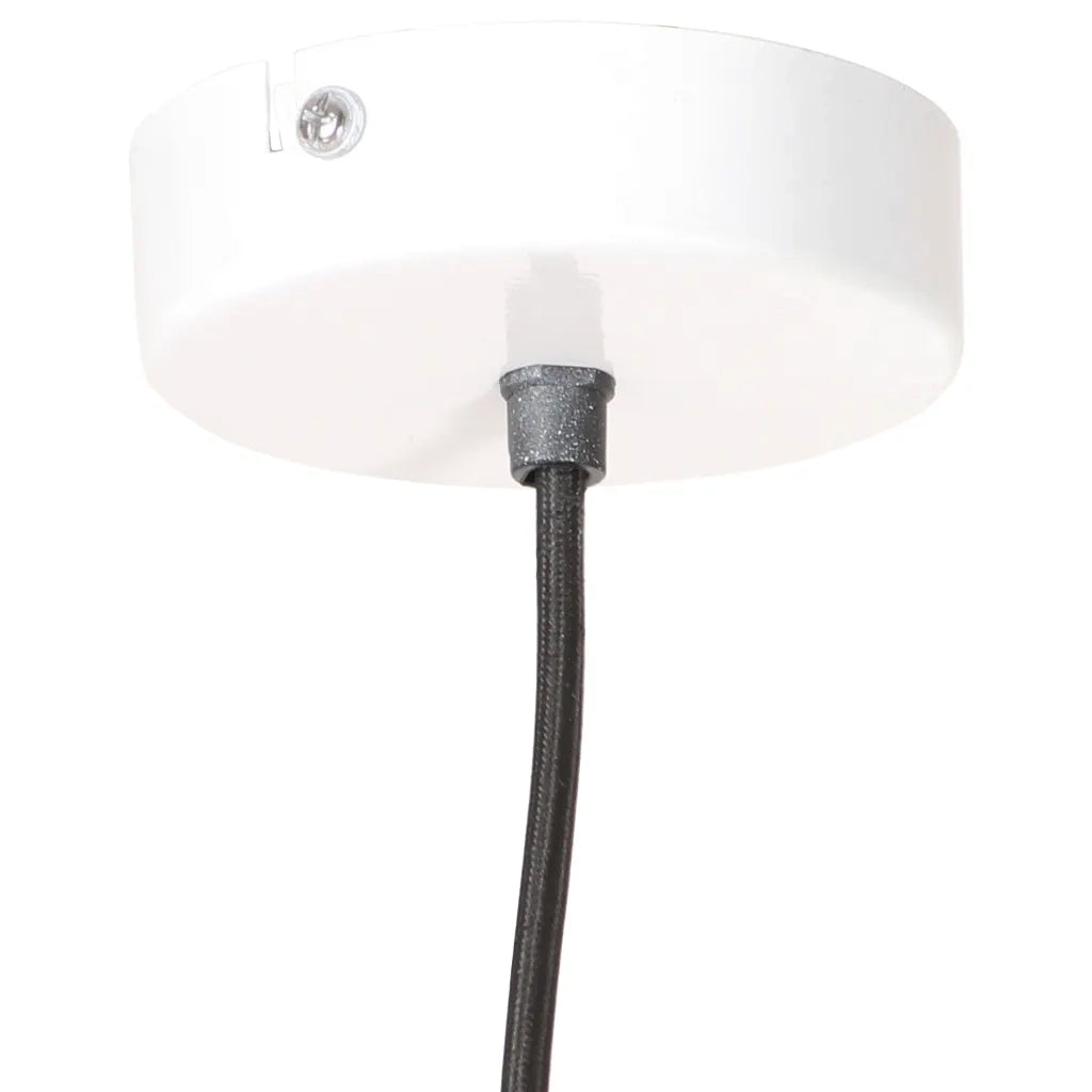 Lampada a Sospensione Industriale 25 W Bianca Rotonda 19 cm E27 CFW5103197