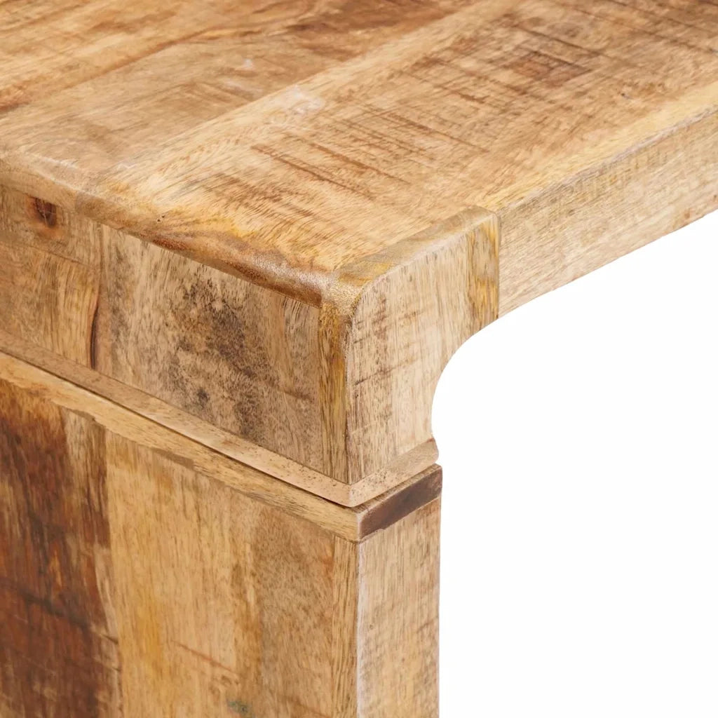 Tavolo Nesting 3 pcs Marrone Legno di mango massello 4104561