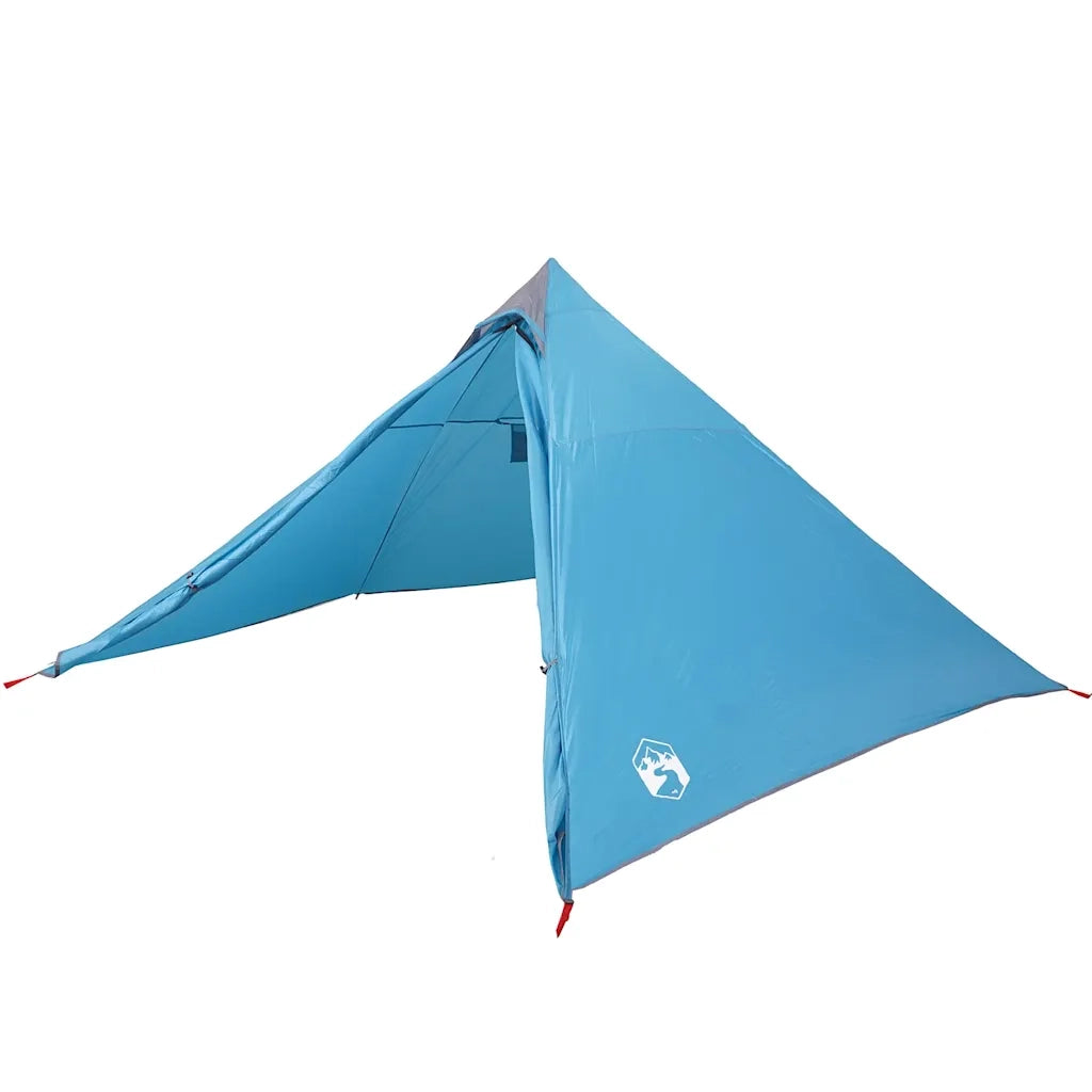 Tenda Familiare Tipi per 7 Persone-Tenda da campeggio Blu Impermeabile