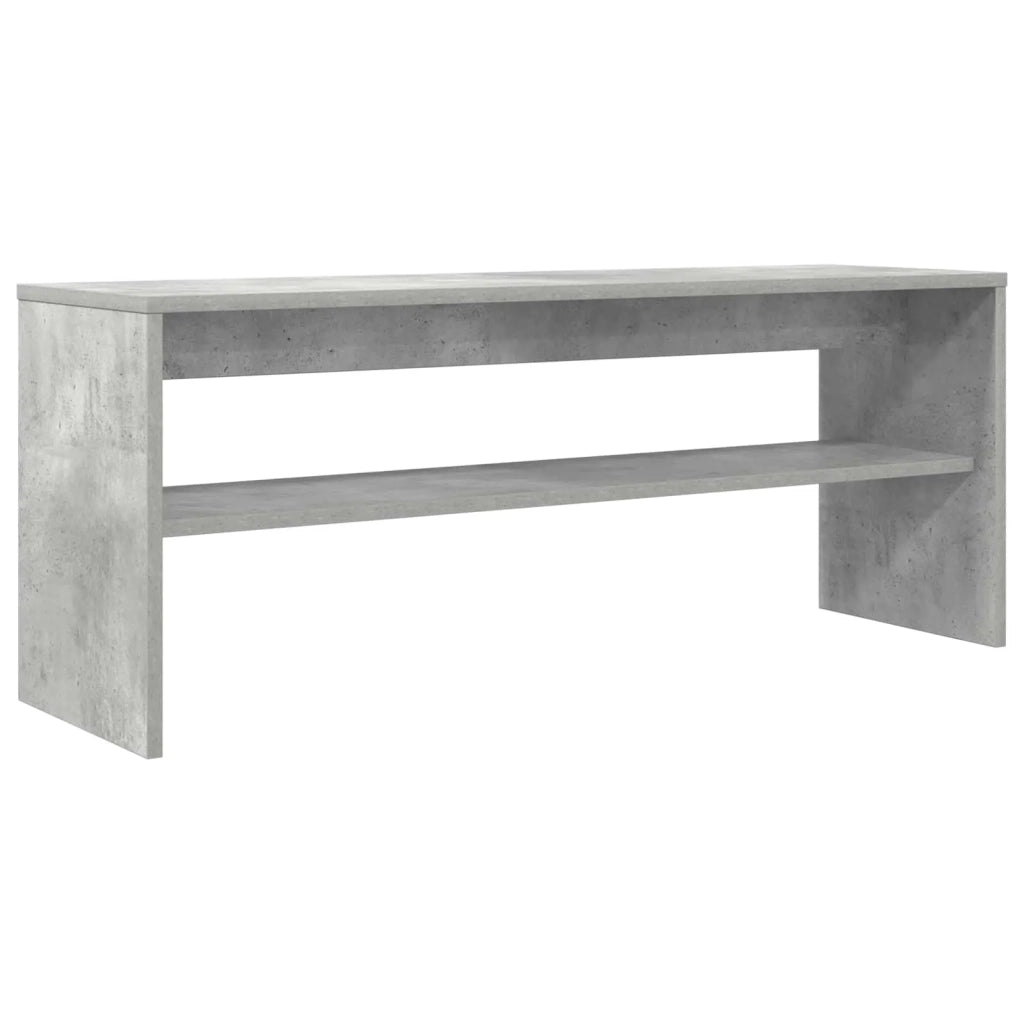 Mobile TV 100 x 30 x 40 cm Grigio cemento Legno ingegnerizzato 8000335
