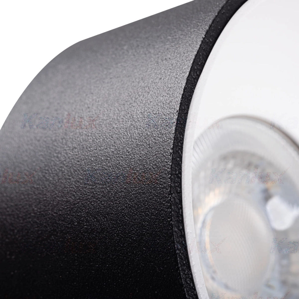 Plafoniera Kanlux MINI RITI GU10 nero/bianco 27577