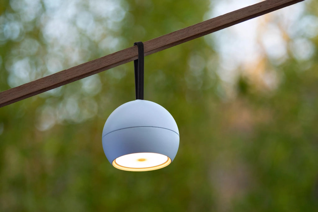 Applique esterno LED 2W 3000K a batteria Lucide Lunex