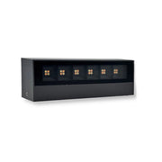 Trade Shop - Applique Led Da Esterno A Doppia Emissione 14 Watt Cct 3 Tonalità Di Luce Ip65 176-3c - Grigio