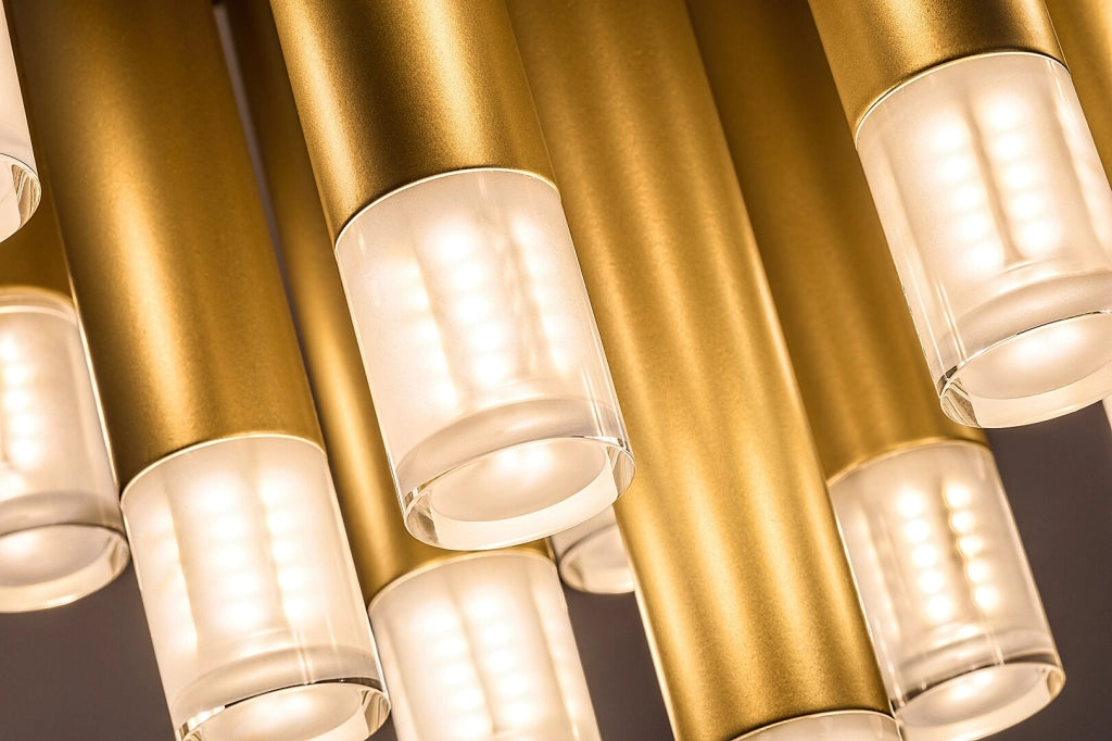 Plafoniera moderna oro tonda 13xG9 Ramira Rabalux IP20