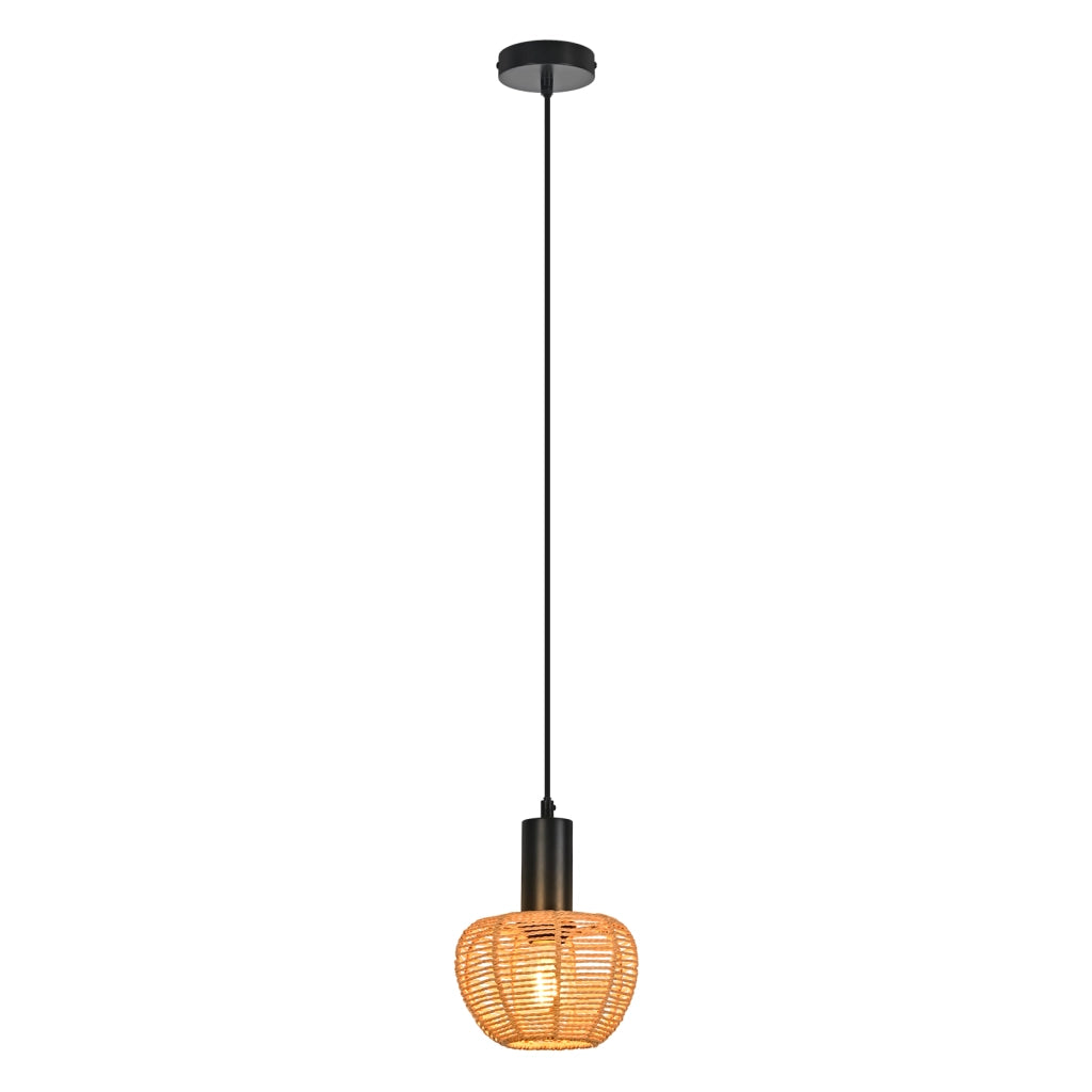 Lampada a sospensione ZMH da pranzo in stile vintage a 1 luce (lampadina non inclusa)