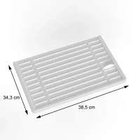 MONGARDI Lavatoio-Lavapanni Monoblocco in Resina PP per Esterno, 59x40x74