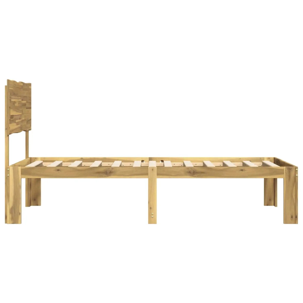 Letto matrimoniale con testiera ROSTOCK Bianco 135 x 190 cm 3405409
