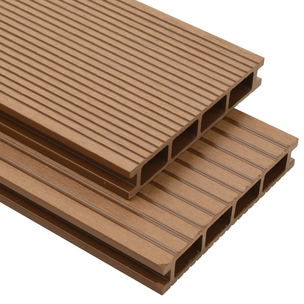 Pavimento da Deck 108 pcs Colore Teak WPC 3444788