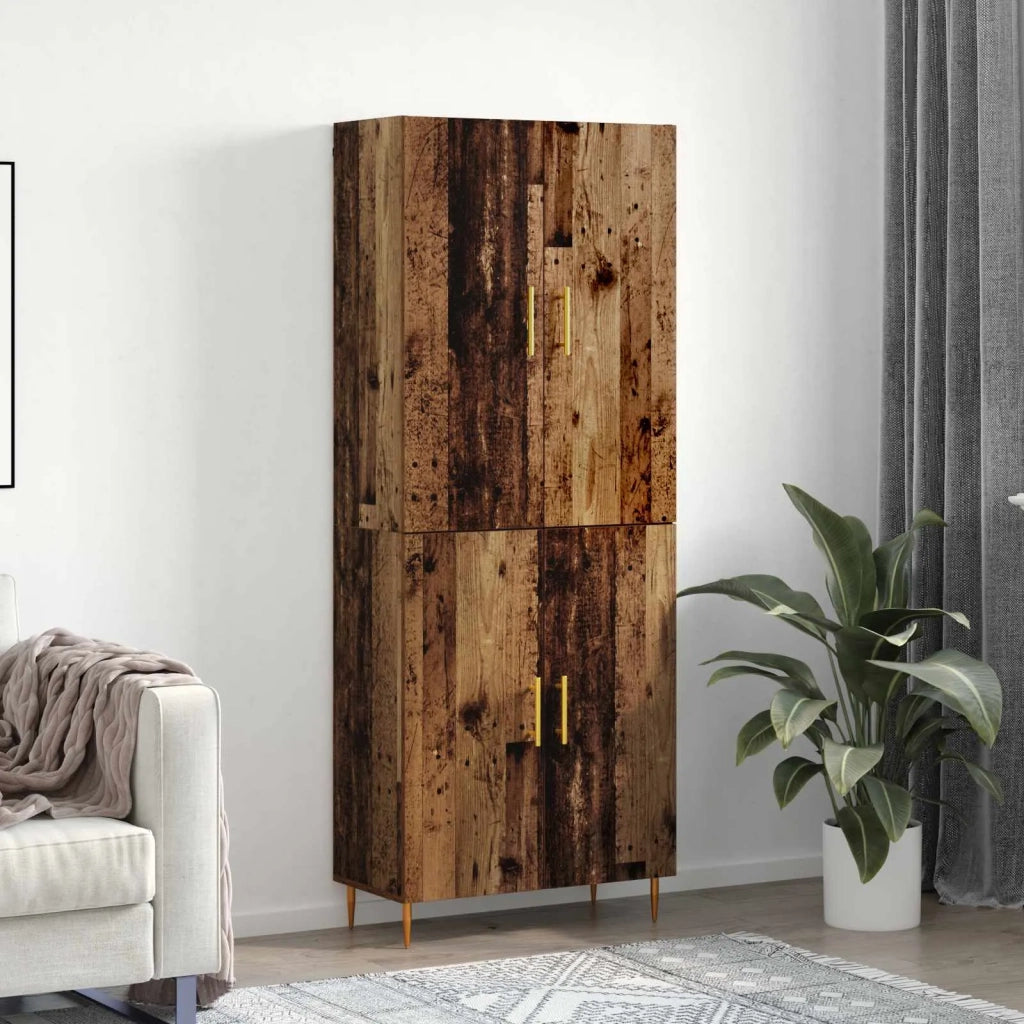 Credenza Legno vecchio 69,5 x 34 x 180 cm Legno multistrato 3394578