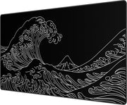 Tappeto di gioco XXL - acqua resistente e antiscivolo - 1 pezzo - nero - 900 x 400mm