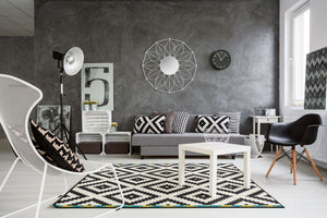 Specchio Geometrico Dodecagonale White 58 Cm